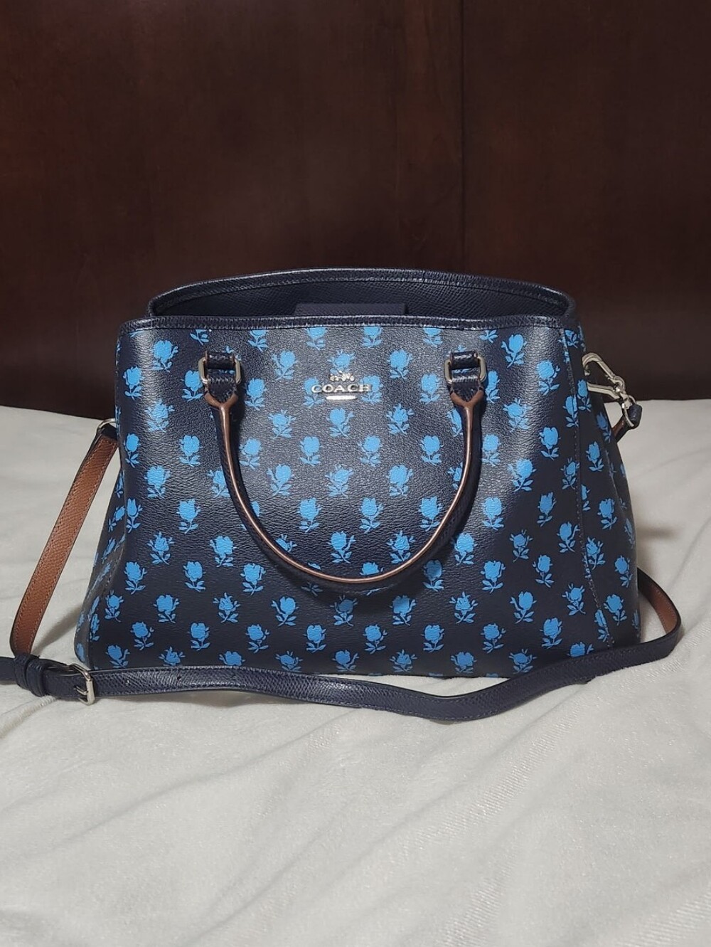 Coach Badlands Floral Print Margot Carryall